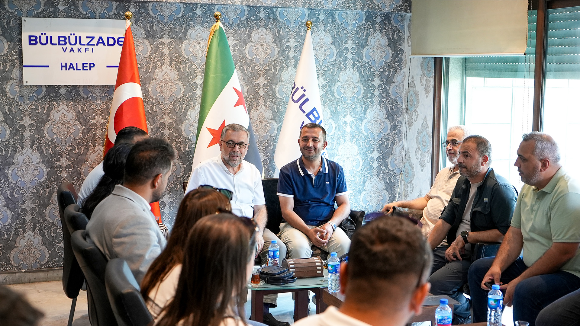 Gaziantep Büyükşehir Belediyesi Kent Estetiği ve Yeşil Alanlar Daire Başkanı Muraz Öz’den Bülbülzade Vakfı Halep İrtibat Ofisi’ne Ziyaret